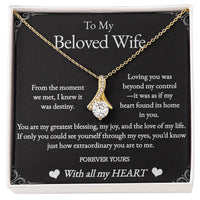 Load image into Gallery viewer, To My Beloved Wife Necklace
