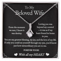 Load image into Gallery viewer, To My Beloved Wife Necklace
