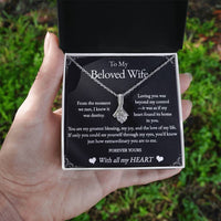 Load image into Gallery viewer, To My Beloved Wife Necklace
