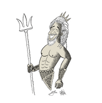 Load image into Gallery viewer, Ken Fallin King Triton T-Shirt
